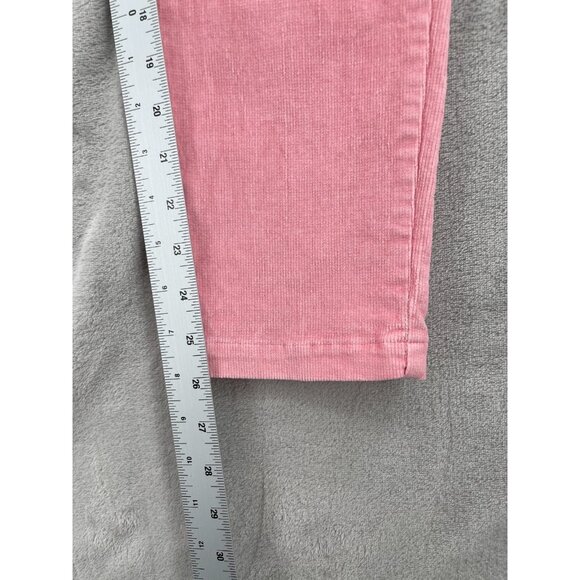 nooworks Pink Corduroy Overalls Made in USA Cotton Stretch Jumpsuit - Picture 14 of 15